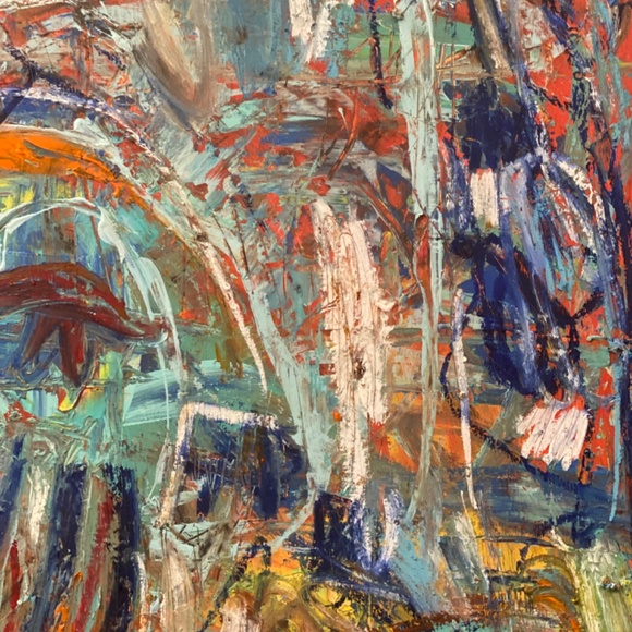 Original painting on wood byDorotaKormienko 24x30x2 deep - Picture 9 of 13